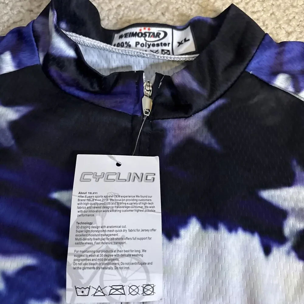 Weimostar Bald Eagle Cycling Shirt Men’s XL NWT - Picture 4 of 4